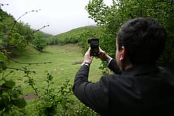 Kurti në natyrë, i duken interesant delet duke kullotur dhe gjelbërimi: Kjo është situatë ilire Kurti në natyrë, i duken interesant delet duke kullotur dhe gjelbërimi: Kjo është situatë ilire