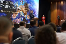 Takim i madh i biznesit shqiptar në Prishtinë, Jusaj: Diaspora të investojë më shumë në Kosovë Takim i madh i biznesit shqiptar në Prishtinë, Jusaj: Diaspora të investojë më shumë në Kosovë
