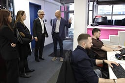 Ambasadori gjerman Rainer Rudolph viziton Telegrafin Ambasadori gjerman Rainer Rudolph viziton Telegrafin