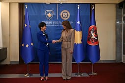 Haxhiu pas takimit me Marta Kos: Kosova në BE është zgjedhje strategjike dhe e qytetarëve Haxhiu pas takimit me Marta Kos: Kosova në BE është zgjedhje strategjike dhe e qytetarëve