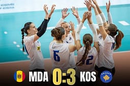 Kosova e mbyll me fitore Kampionatin Ballkanik U17, mposht Moldavinë në tre sete Kosova e mbyll me fitore Kampionatin Ballkanik U17, mposht Moldavinë në tre sete