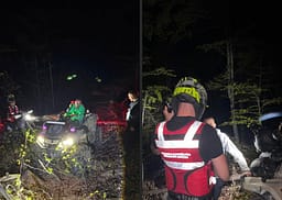 Gjenden pas disa orëve kërkim, dy motoristët e zhdukur në Jezercë Gjenden pas disa orëve kërkim, dy motoristët e zhdukur në Jezercë