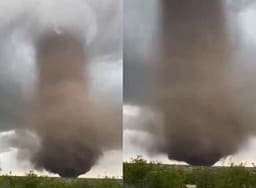 Skena të frikshme në Meksikë! Tornado shkatërron gjithçka që gjen përpara (VIDEO) Skena të frikshme në Meksikë! Tornado shkatërron gjithçka që gjen përpara (VIDEO)