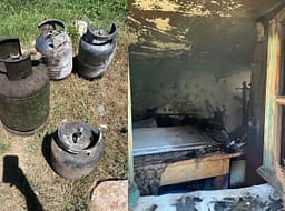 Shpërthejnë bombolat e gazit në Maliq, përfshihet nga flakët një banesë Shpërthejnë bombolat e gazit në Maliq, përfshihet nga flakët një banesë