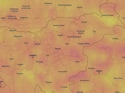 Stuhi e fortë godet Slloveninë, temperaturat bien me 10°C Stuhi e fortë godet Slloveninë, temperaturat bien me 10°C