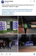 Presion të drejtpërdrejtë mbi qytetarët serbë për ta votuar Listën Serbe, arrestohet kryetar i komunës paralele për Fushë Kosovën Aleksandër Trajkoviq Presion të drejtpërdrejtë mbi qytetarët serbë për ta votuar Listën Serbe, arrestohet kryetar i komunës paralele për Fushë Kosovën Aleksandër Trajkoviq