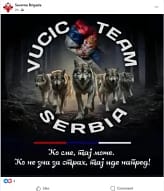 “Severna Brigada”ia përdor emrin Vuçiqit për mobilizim – e paraqet si simbol të grupit “Severna Brigada”ia përdor emrin Vuçiqit për mobilizim – e paraqet si simbol të grupit