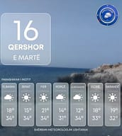 Moti në Shqipëri, vranët dhe reshje shiu e shtrëngata Moti në Shqipëri, vranët dhe reshje shiu e shtrëngata